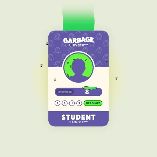 Garbage University Student Ids