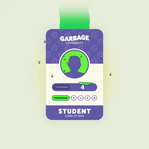 Garbage University Student ID: 4