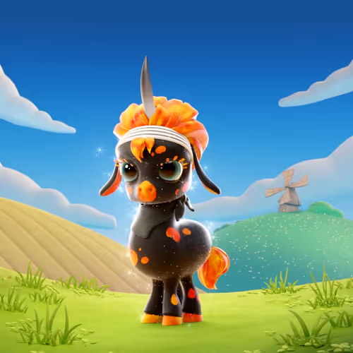 Rainbow Unidonkey
