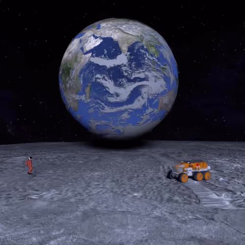 Astros On The Moon