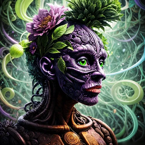 Neyro Surreal Dark Portraits #1