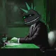 Dark Pepe at work