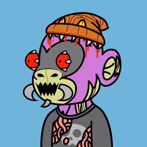Doodle Mutant Ape #258