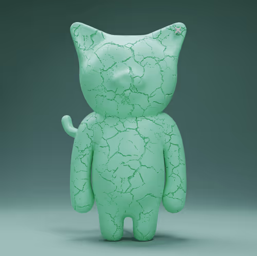 Catblox #7796 - Green Tea Macaron