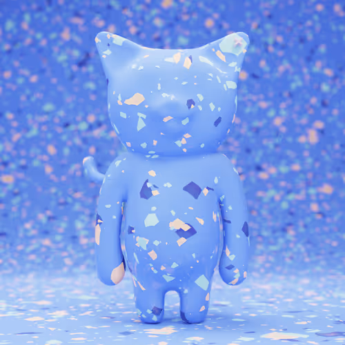 Catblox #6390 - Terrazzo Brett