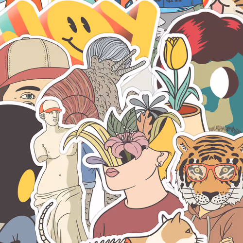 Stickers board #28