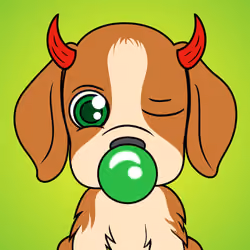 Bubblegum Puppy #7172