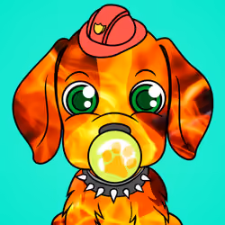 Bubblegum Puppy #5697
