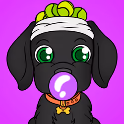 Bubblegum Puppy #4808