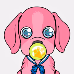 Bubblegum Puppy #8020