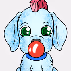 Bubblegum Puppy #9641