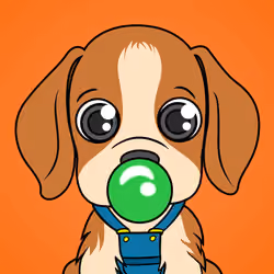 Bubblegum Puppy #7985