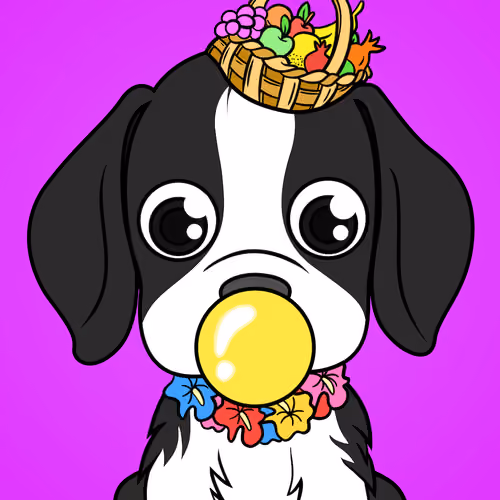Bubblegum Puppy #7025