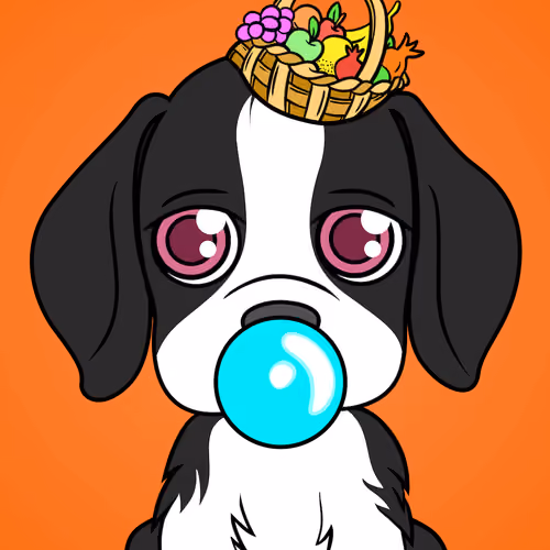 Bubblegum Puppy #7833