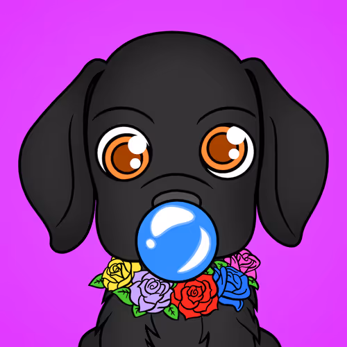 Bubblegum Puppy #7529