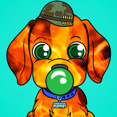 Bubblegum Puppy #7149