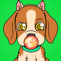 Bubblegum Puppy #8776