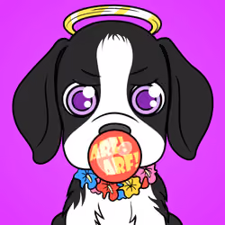 Bubblegum Puppy #9834