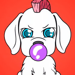 Bubblegum Puppy #8184
