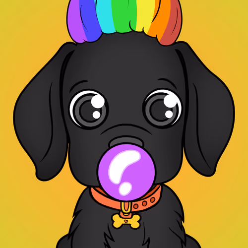 Bubblegum Puppy #6234
