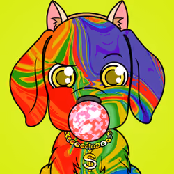 Bubblegum Puppy #6878
