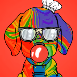 Bubblegum Puppy #1481