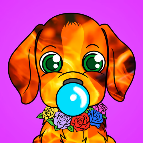 Bubblegum Puppy #6170