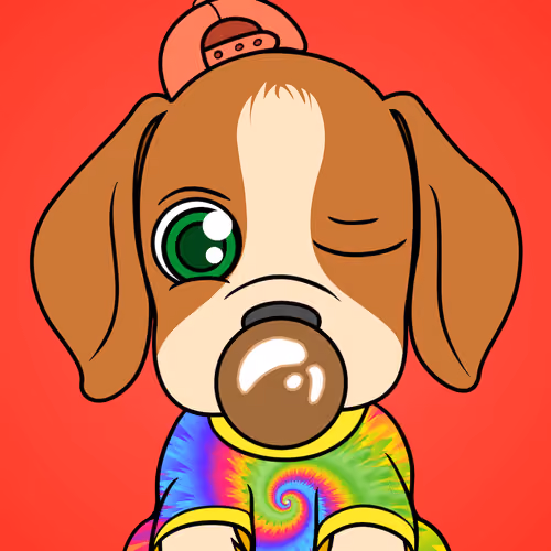 Bubblegum Puppy #6807