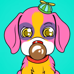 Bubblegum Puppy #2957