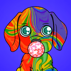 Bubblegum Puppy #3724