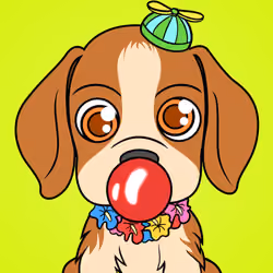 Bubblegum Puppy #8706