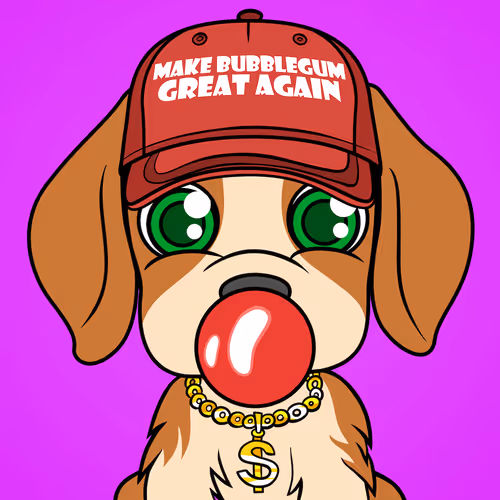 Bubblegum Puppy #3162