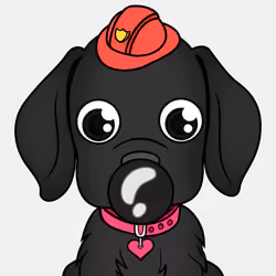 Bubblegum Puppy #7755