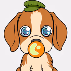 Bubblegum Puppy #7815