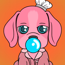 Bubblegum Puppy #6870