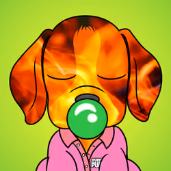 Bubblegum Puppy #8293