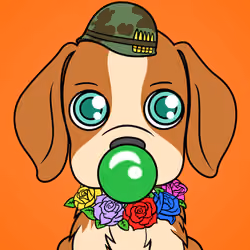 Bubblegum Puppy #7583