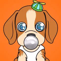Bubblegum Puppy #8349
