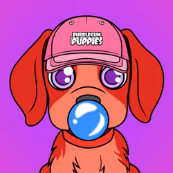 Bubblegum Puppy #6848