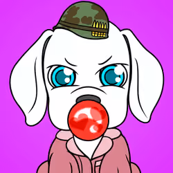Bubblegum Puppy #7716