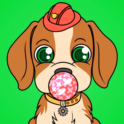 Bubblegum Puppy #4492