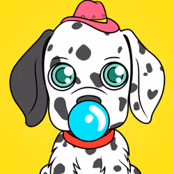 Bubblegum Puppy #3687