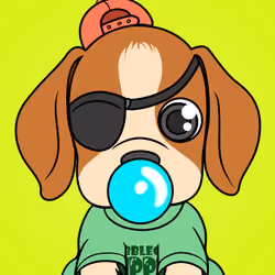 Bubblegum Puppy #7855