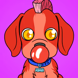 Bubblegum Puppy #8922