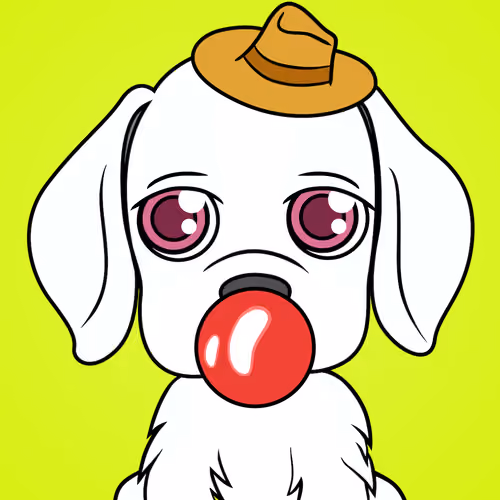Bubblegum Puppy #3184