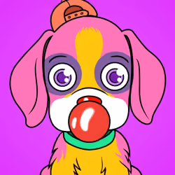 Bubblegum Puppy #1620