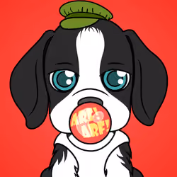 Bubblegum Puppy #9145