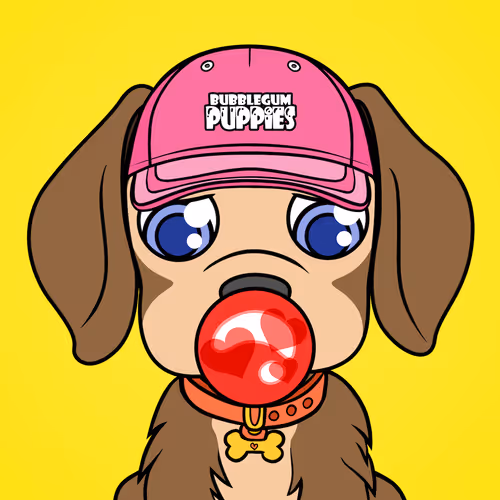 Bubblegum Puppy #6222