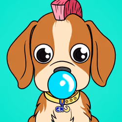 Bubblegum Puppy #6267