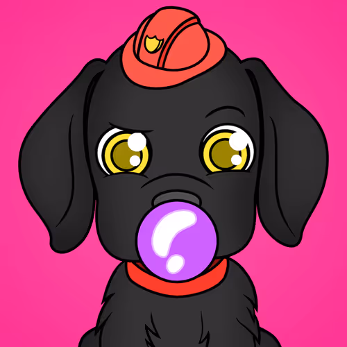Bubblegum Puppy #9048